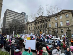 Rally for Democracy in Halifax Brings Out Over 500 People – Photos Available