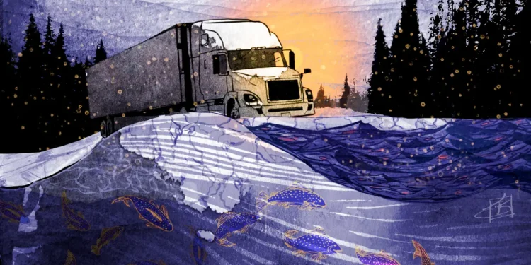 As Canada Warms, First Nations Lose Vital Ice Roads