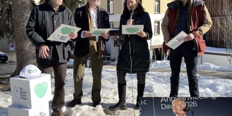Climate and Prosperity Vision Counters Trump’s Energy Dominance ‘Bombast’ in Davos