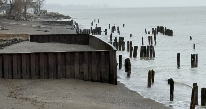 Lake Erie’s Eroding Shoreline Raises a Bigger Question: Who Pays for Climate Risk?