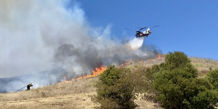 California Officials Scrambled as Spring Wildfire Neared Former Nuclear Reactor Site